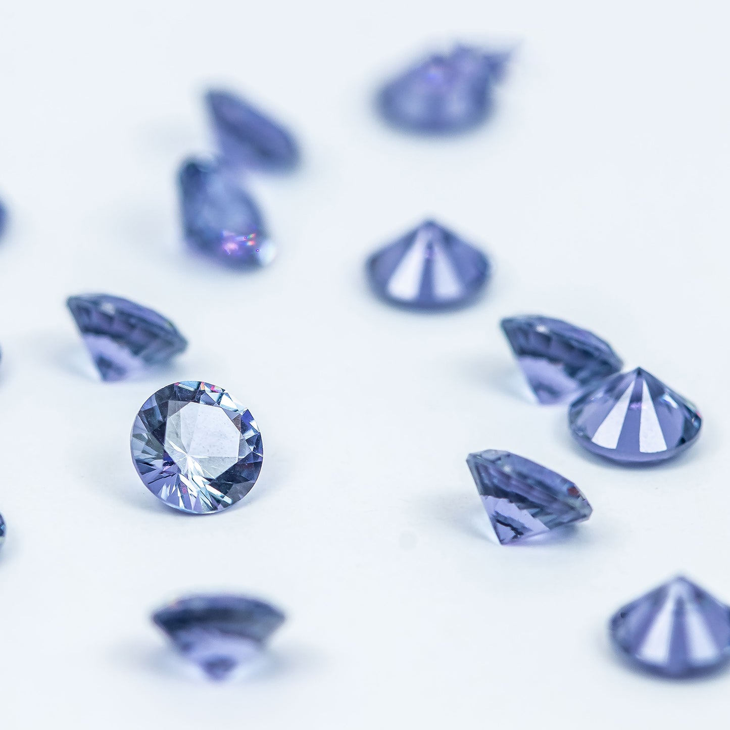 Nanosital #E-114 Color Change  Round 6 mm