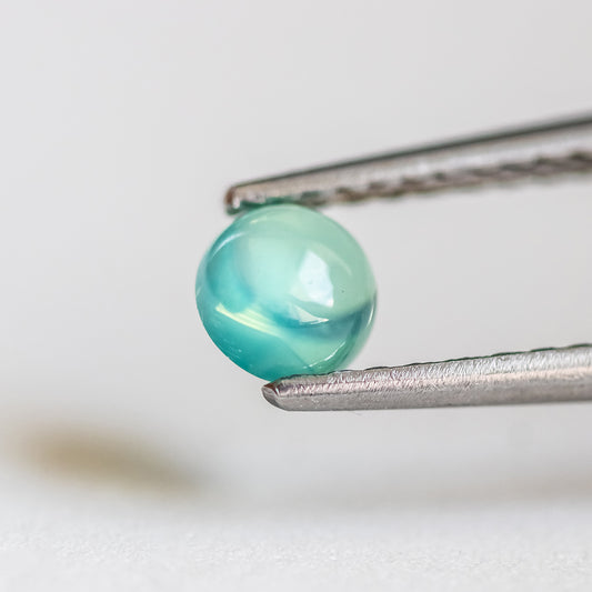 Nanosital #E-170 Spinel Mint Round Cabochon 8 mm, 6 mm , 5 mm