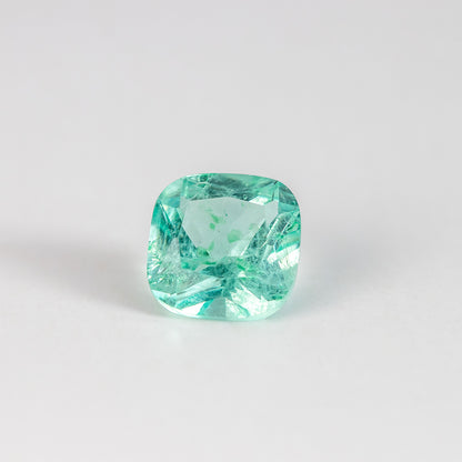 Nanosital #Z-59 Beryl (Russian Emerald) Cushion 10*10 mm