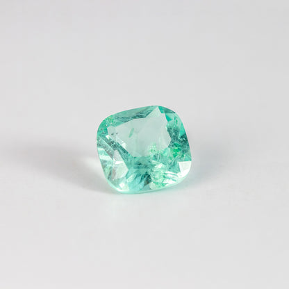 Nanosital #Z-59 Beryl (Russian Emerald) Cushion 10*10 mm