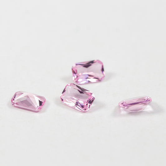Nanosital Light  Pink Octagon 6*4 mm