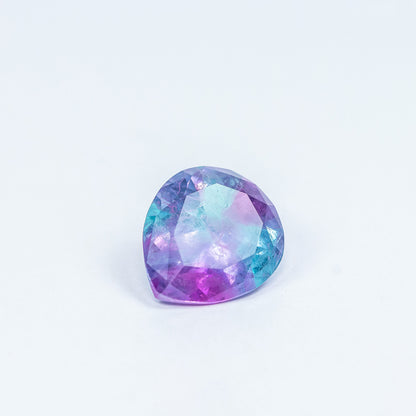 Nanosital #A-108/B+ A-8483 Blue-Pink Mélange Pear 16*14 mm