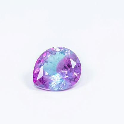 Nanosital #A-108/B+ A-8483 Blue-Pink Mélange Pear 16*14 mm