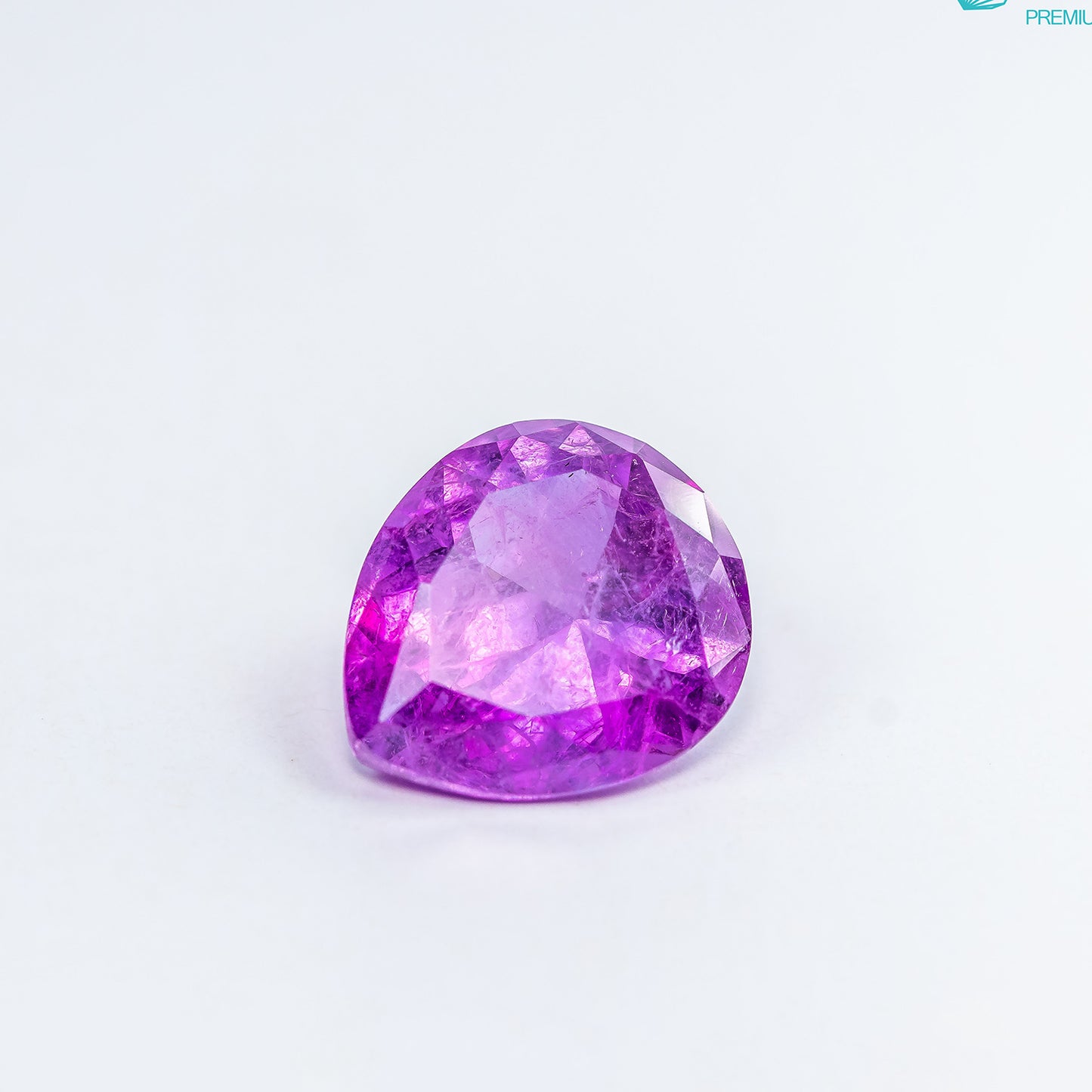 Nanosital #A-8483+131  Pink-Purple Mélange Pear 16*14 mm