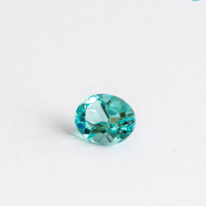Nanosital #A-108/B Paraiba Tourmaline Oval 10*8 mm, 9*7 mm, 8*6 mm