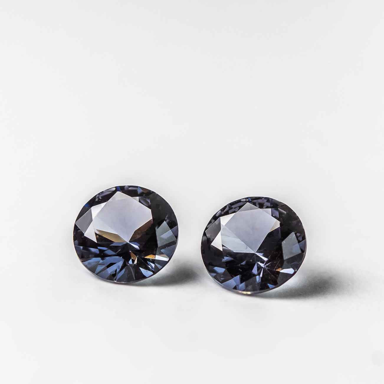 Nanosital #A-756 Ocean Grey Dark Round 8 mm, 7 mm, 6 mm