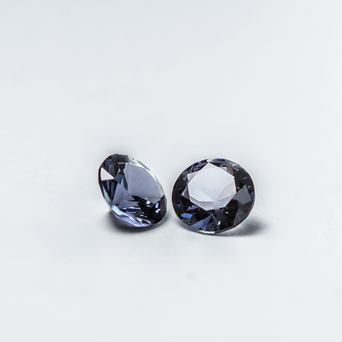 Nanosital #A-756 Ocean Grey Dark Round 8 mm, 7 mm, 6 mm