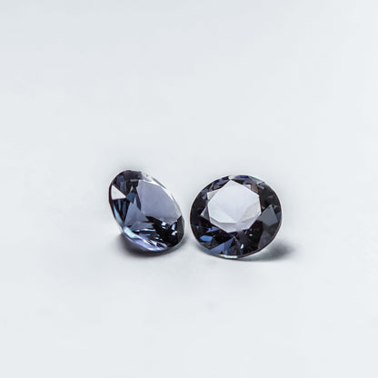 Nanosital #A-756 Ocean Grey Dark Round 8 mm, 7 mm, 6 mm