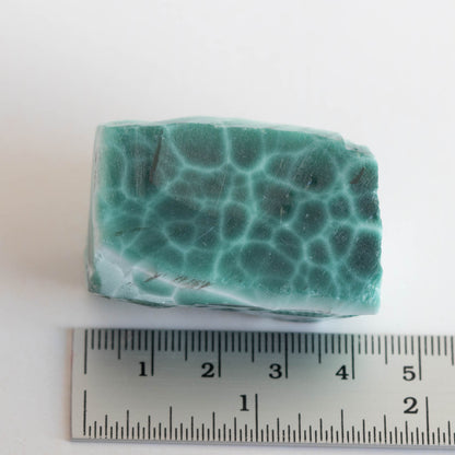 Nanosital #A-8677 Cat's eye Green rough 0.081 kg