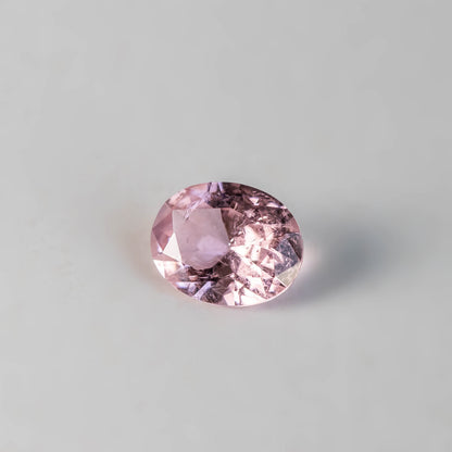 Nanosital #Z-45 Morganite with inclusions Oval 10*8 mm