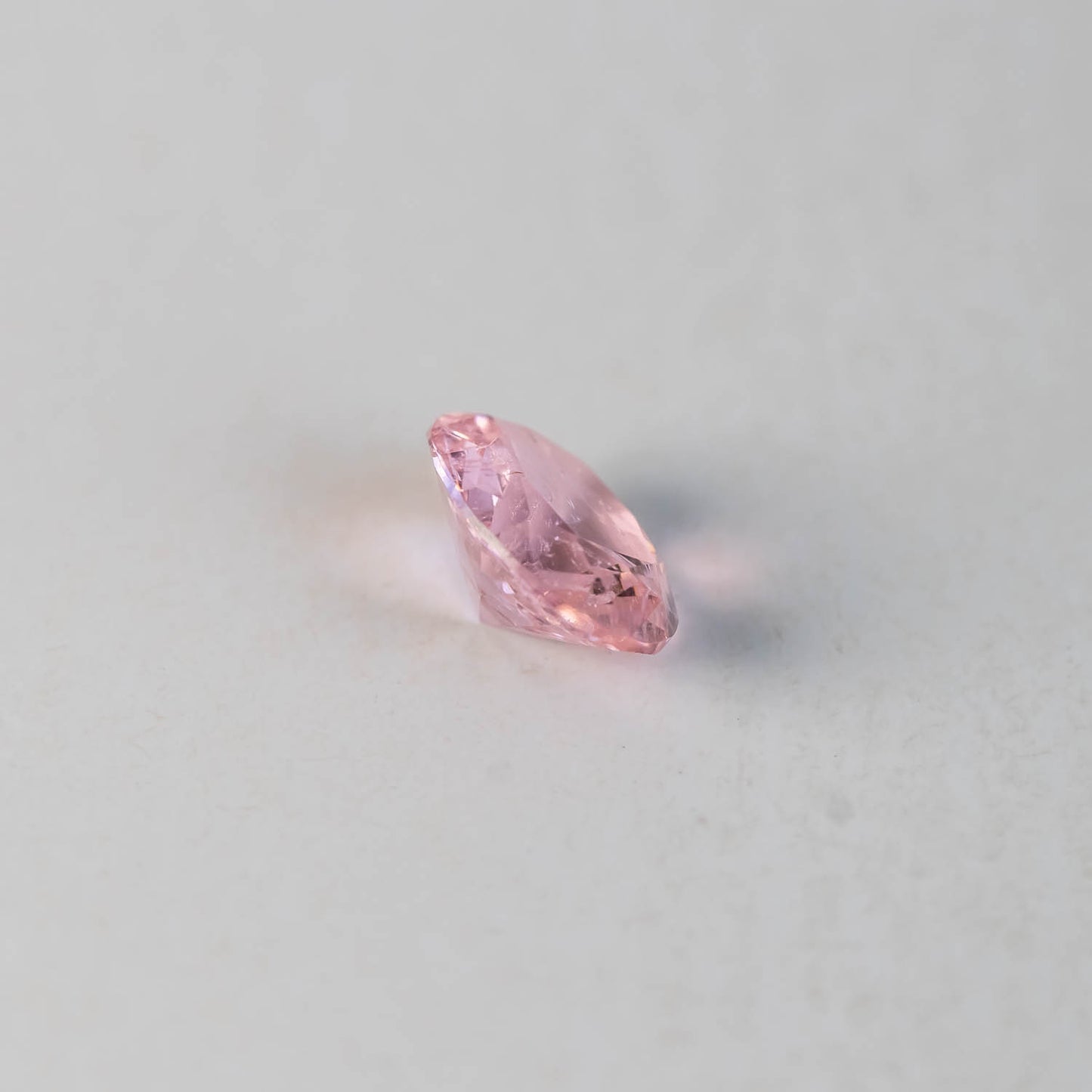 Nanosital #Z-45 Morganite with inclusions Oval 10*8 mm
