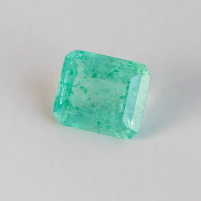 Nanosital #Z-59 Beryl (Russian Emerald) Octagon 14*12 mm, 12*10 mm