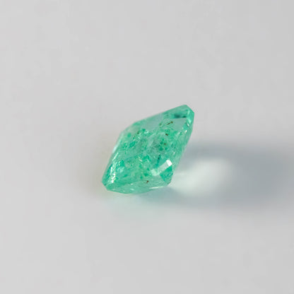 Nanosital #Z-59 Beryl (Russian Emerald) Octagon 14*12 mm, 12*10 mm