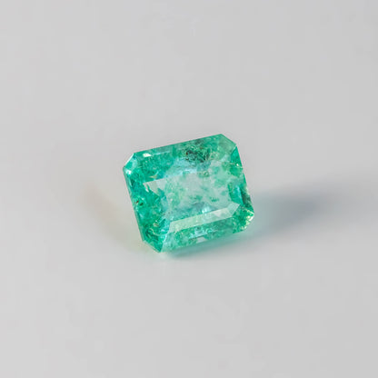Nanosital #Z-59 Beryl (Russian Emerald) Octagon 14*12 mm, 12*10 mm