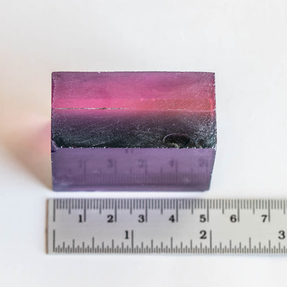 Nanosital Bi-color #A-3674 + #A-108/B Pink-Blue rough 0.212 kg