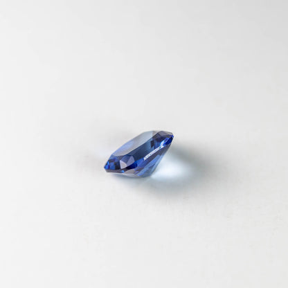 Nanosital #A-472 Sapphire Blue Light Cushion 12*10 mm