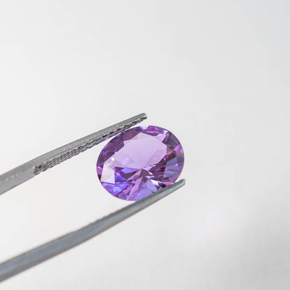 Nanosital #B-1805 Amethyst Light Oval 16*14 m, 14*12 mm