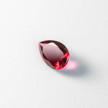 Nanosital #B-30 Red Spinel Pear 20*13 mm
