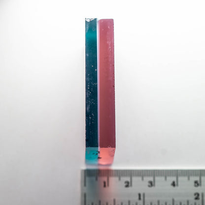 Nanosital Bi-color #A-3674 + #A-108/B Pink-Blue rough 0.115 kg