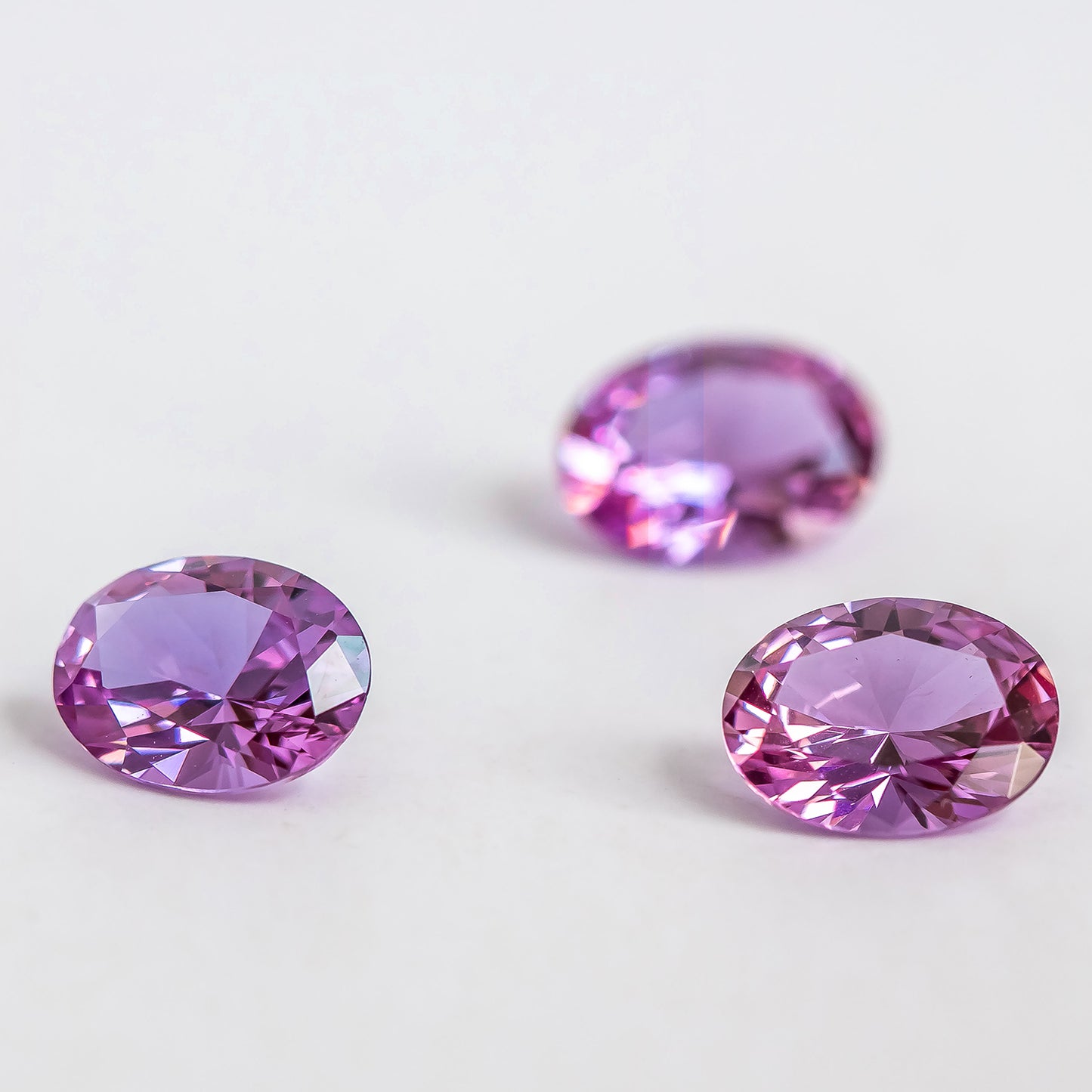 Nanosital #A-2449 Rhodolite Oval 12*10 mm