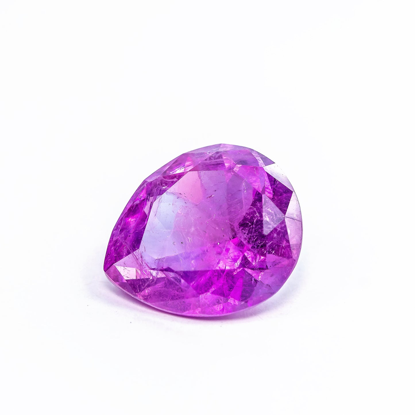 Nanosital #A-8483+131  Pink-Purple Mélange Pear 16*14 mm